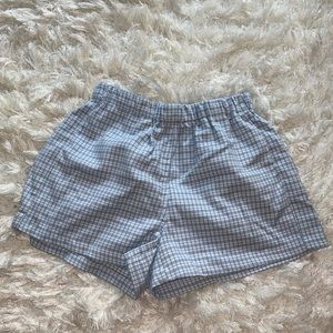 Brandy Melville blue Logan shorts